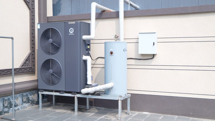 9888拉斯维加斯空气能变坡蜂暖机户表装置实拍